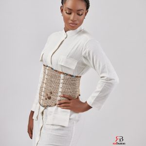 Water Hyacinth Corset Belt